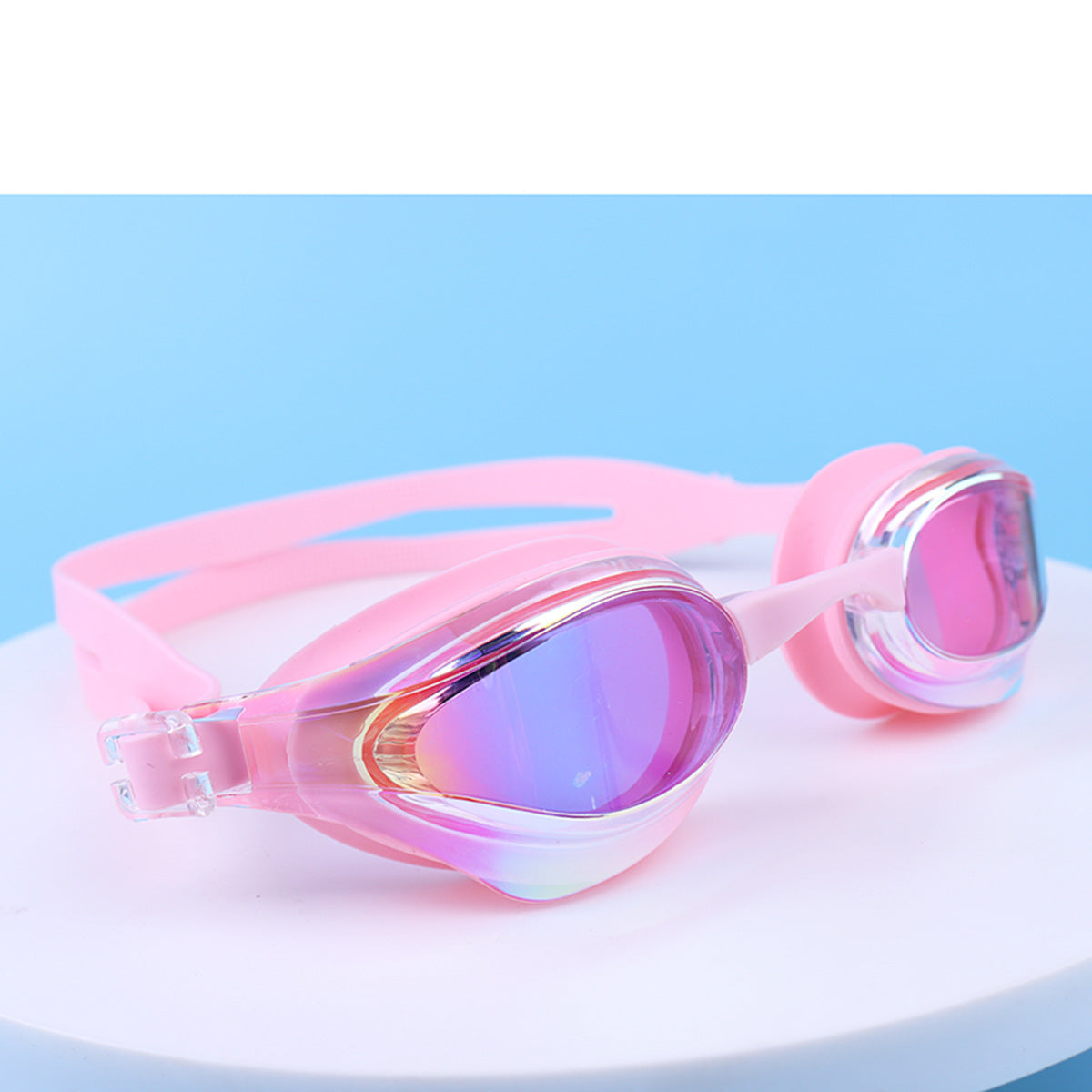 Sportliche Schwimmbrille mit Verstellbarem Kopfband und Anti-Beschlag-Technologie Brehn