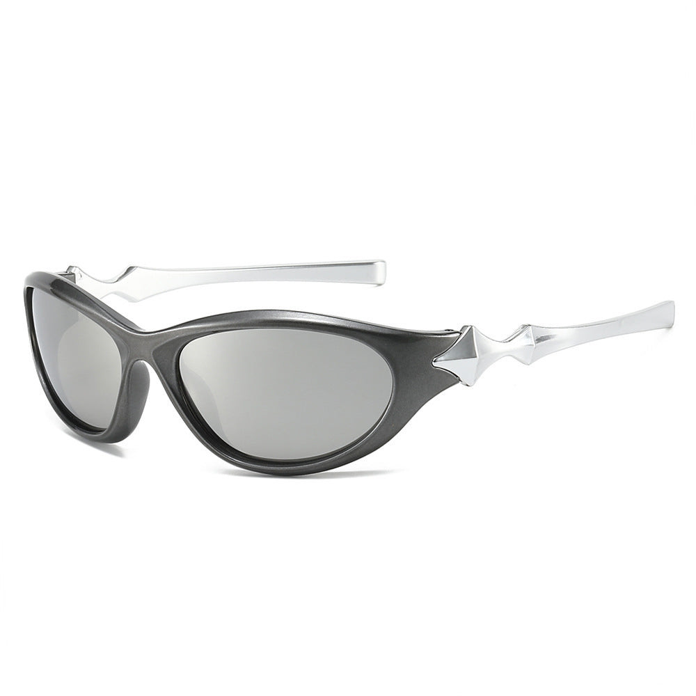 Modisch Inspirierte Vintage-Cat-Eye-Sonnenbrille Brehn