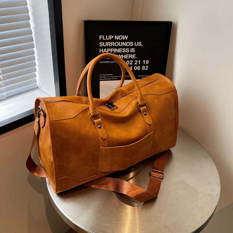 Hochwertige Leder-Reisetasche Brehn
