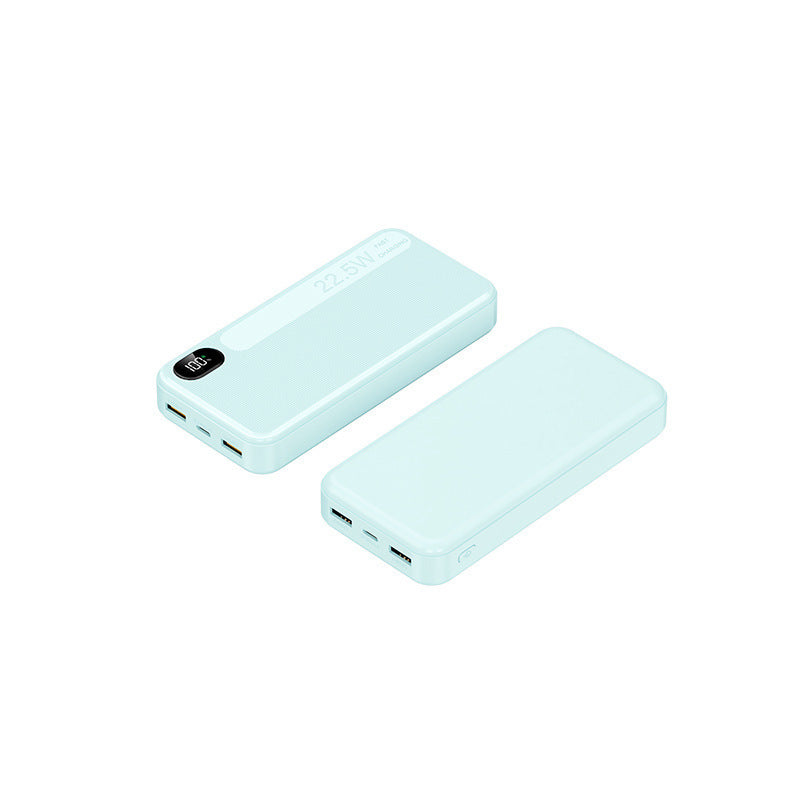 Tragbare Powerbank mit Schnellladefunktion und Digitalem Display Brehn