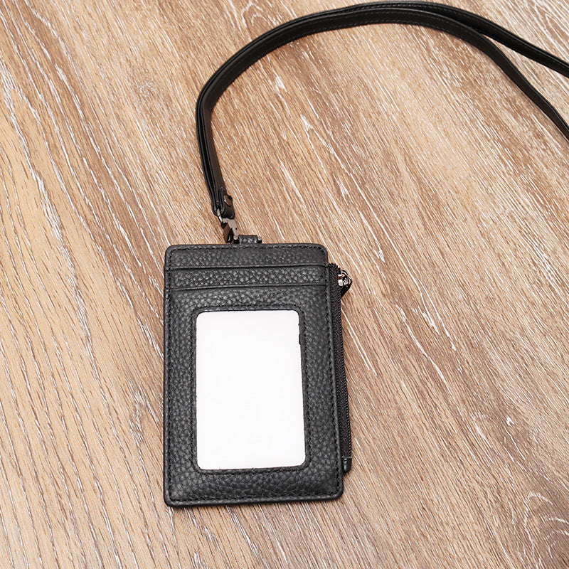 Leder ID- und Kartenhalter Brehn