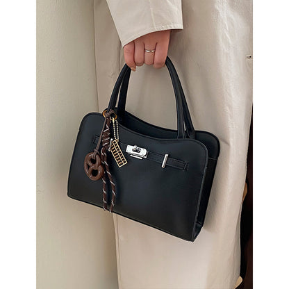 Elegante handgefertigte strukturierte Handtasche