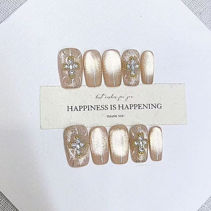 Premium Nagelkunst Set mit Glitzer und ikonischen Designs Brehn