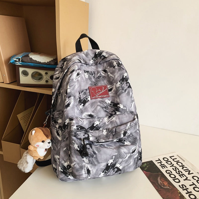 Abstrakter Druck Multi-Funktions Schulrucksack
