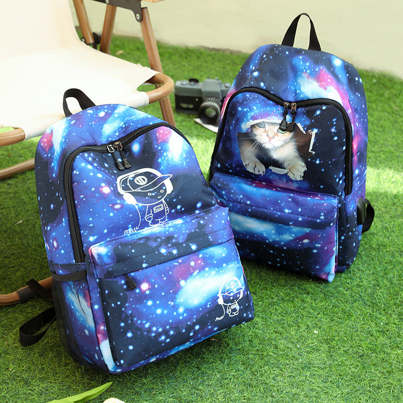 Katze-Themen Abenteuer Rucksack Brehn