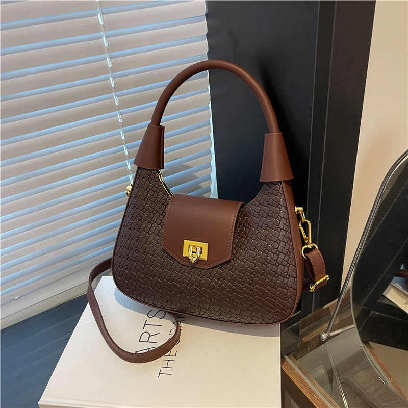 Elegante Gewebte Handtasche