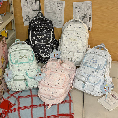 Stylischer Sternenmuster-Rucksack Brehn
