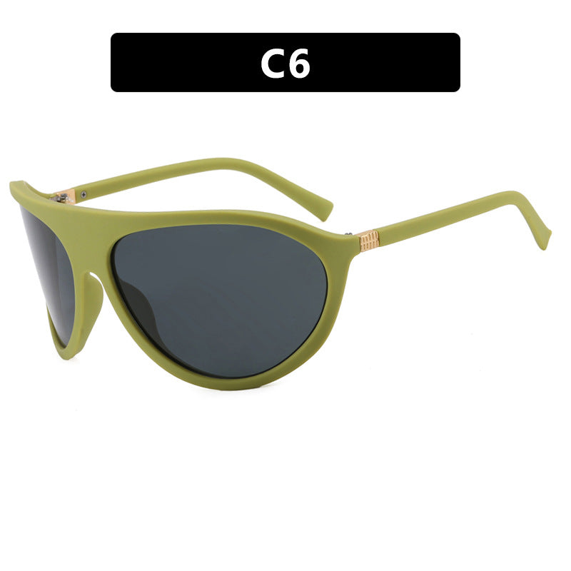 Damen Cat-Eye Sonnenbrille mit einzigartigem Design und schützendem UV-Filter Brehn
