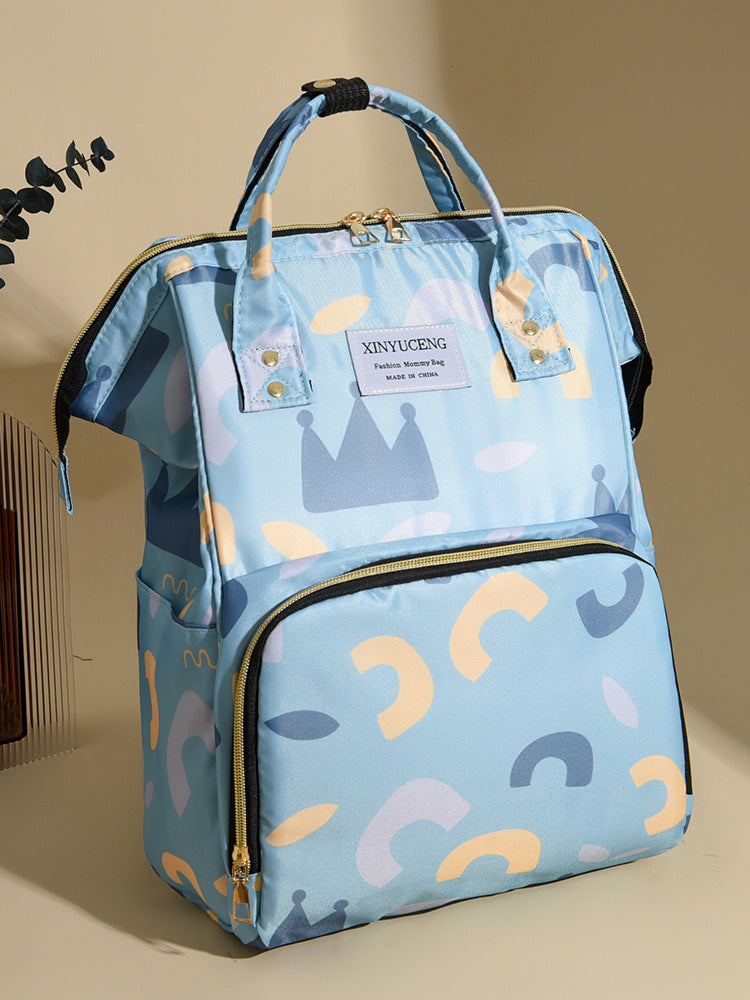 Trendiger Tierdruck Wickelrucksack Brehn
