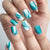 Stylisches Marmor-Nagelkunst Brehn