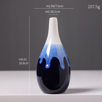 Künstlerische gesprenkelte Keramikvase Brehn