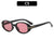 Vintage Oval Cat-Eye Sonnenbrille