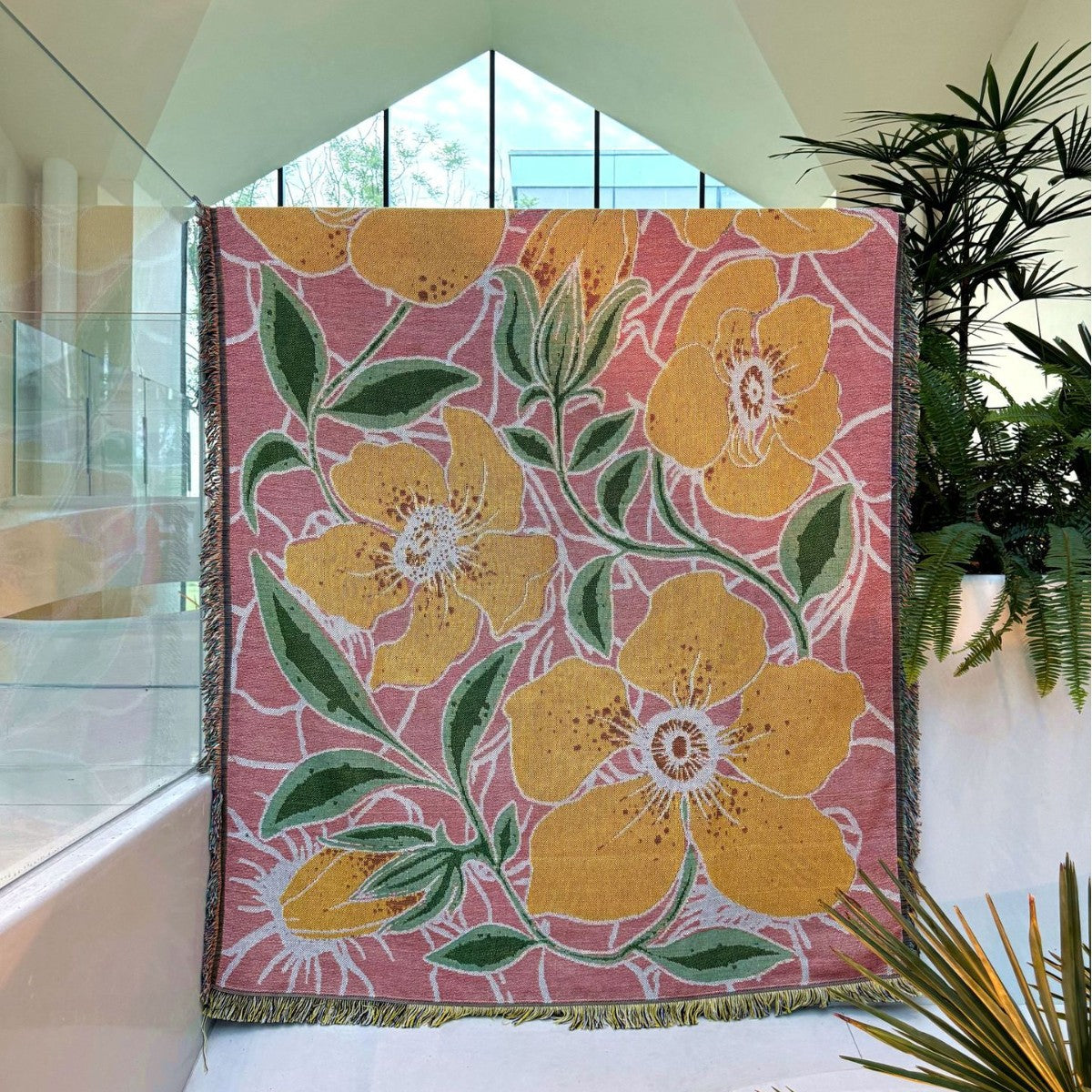 Blumenmuster Werfen Decke