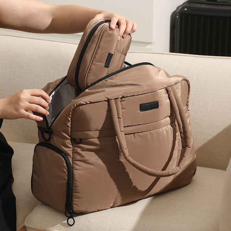 Damen elegante Tragetasche mit abnehmbarer Umhängetasche Brehn