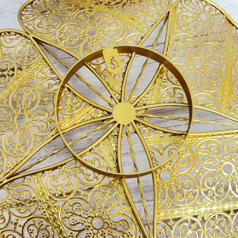 Dekorative florale Wandkunstskulptur Brehn