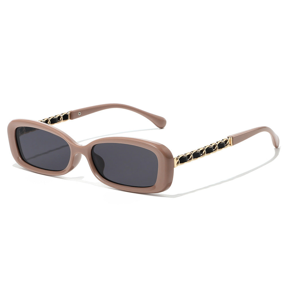 Stylische Rechteckige Mode-Sonnenbrille Brehn