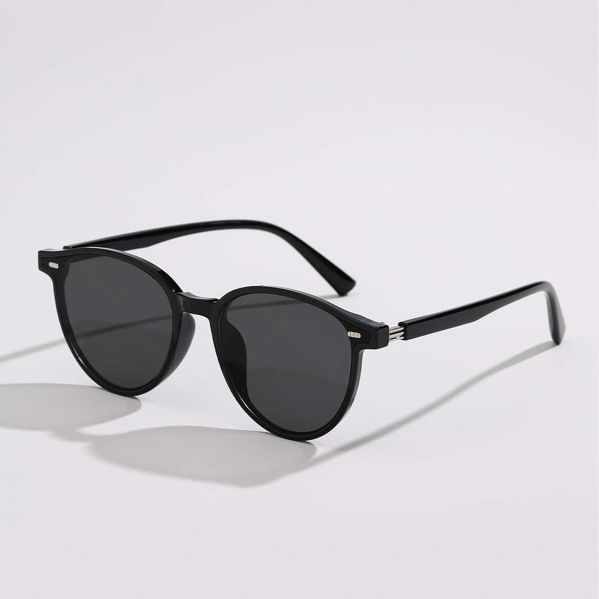 Damen stilvolle Sonnenbrille mit elegantem transparentem Rahmen Brehn