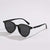 Damen stilvolle Sonnenbrille mit elegantem transparentem Rahmen Brehn