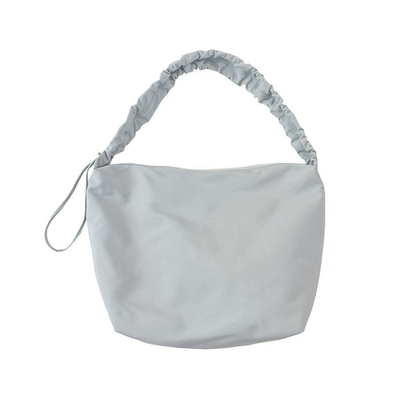 Elegante geraffte Schultertasche