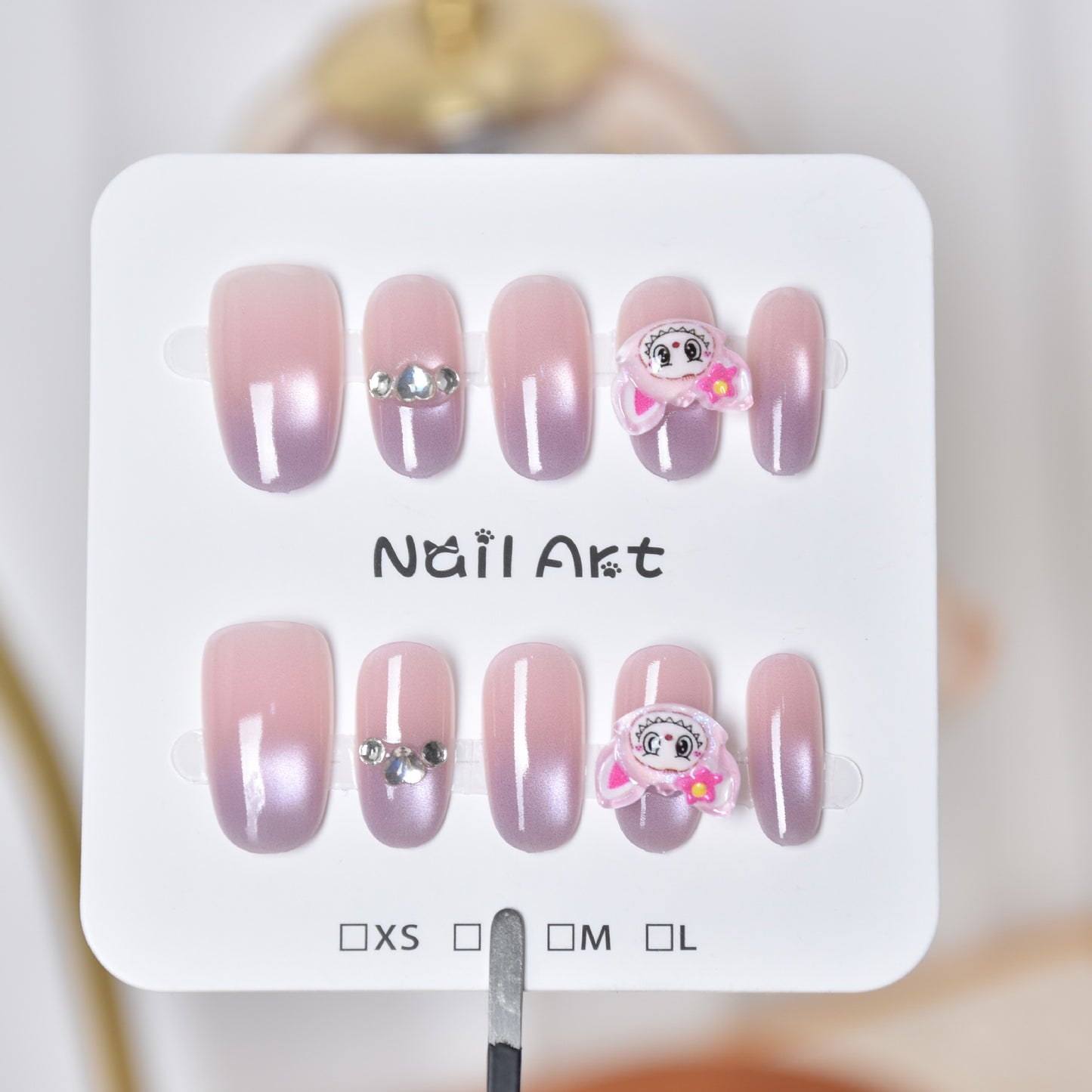 Kreative Themen Press-On Nagelkunst Brehn