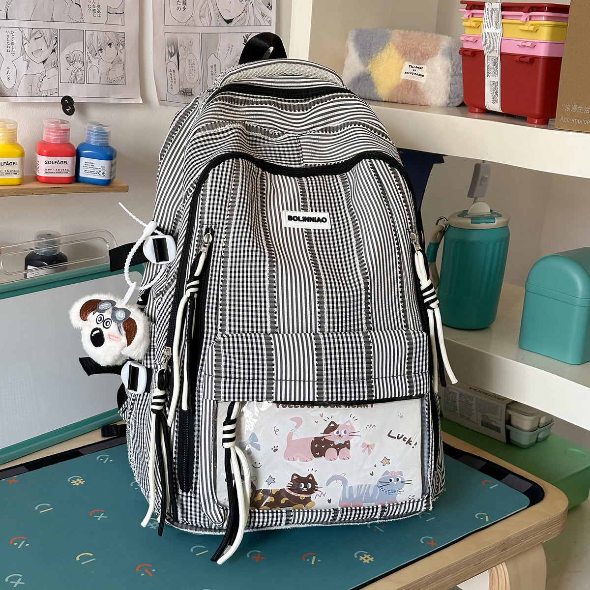 Stylischer Vielseitiger Multifunktionaler Rucksack Brehn
