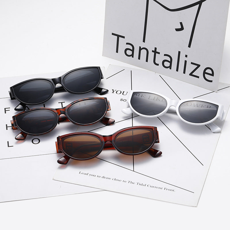 Damen trendige Cat-Eye Sonnenbrille mit luxuriösem Design Brehn