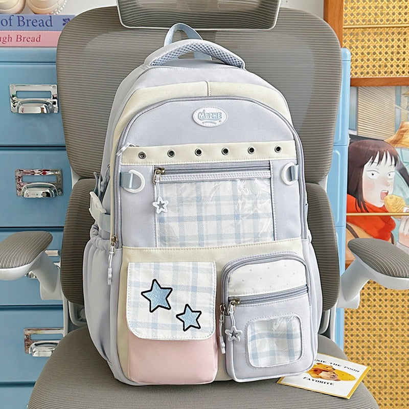 Multi-Pocket Charakter-Themen Schulrucksack