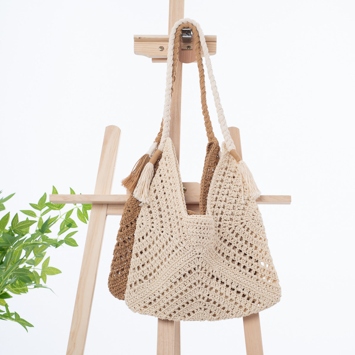 Geknotete Strandtasche Brehn