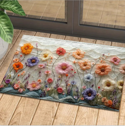 Dekorativer floraler Bereichsteppich Brehn