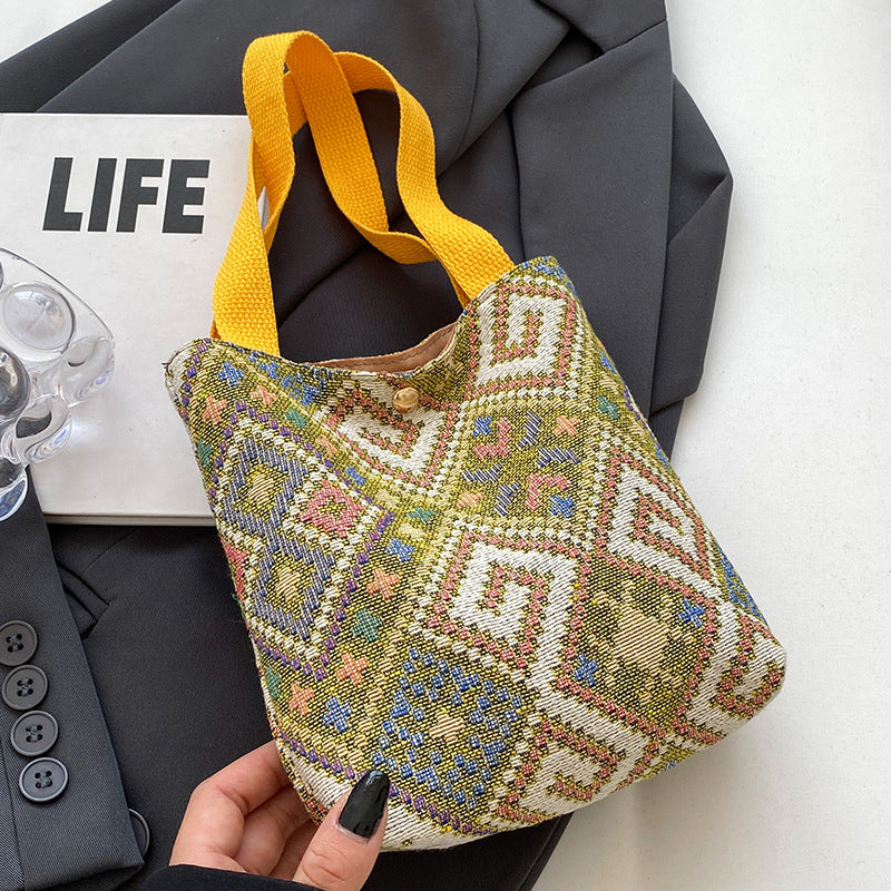 Moderne Gewebte Handtasche
