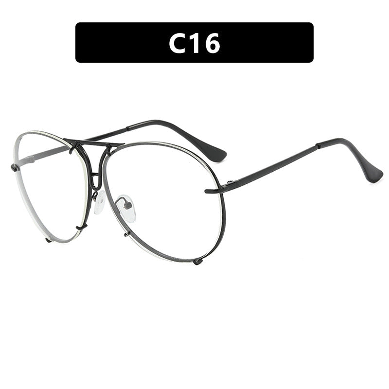 Damen Flug-Sonnenbrille mit stylischem Metallrahmen und UV-Schutz Brehn