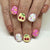 Spaß Obst-Thema Press-On Nagelkunst Set Brehn