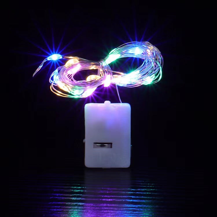 LED-Flaschenverschluss-Lichterkette mit wasserdichtem Batteriekappe und flexiblem Kupferdraht Brehn