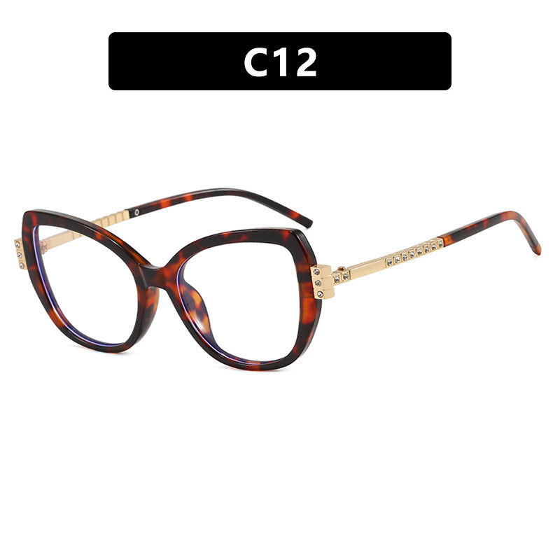 Damen oversized Sonnenbrille mit schützendem UV-Filter und eleganten Akzenten Brehn