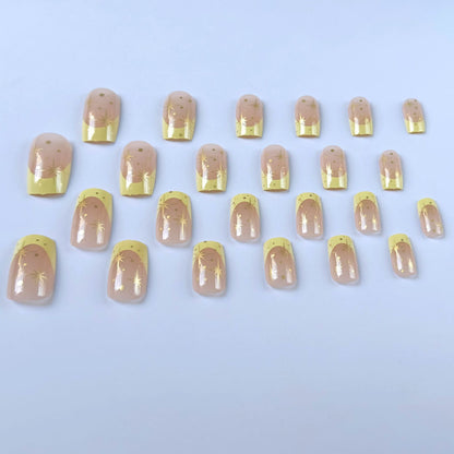Luxus Druck-On Nagelkunst Set Brehn