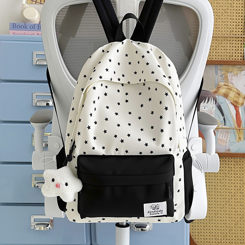 Modischer Rucksack mit doppelten Taschen