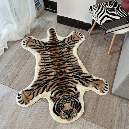 Verspielt tigerförmige Badematte