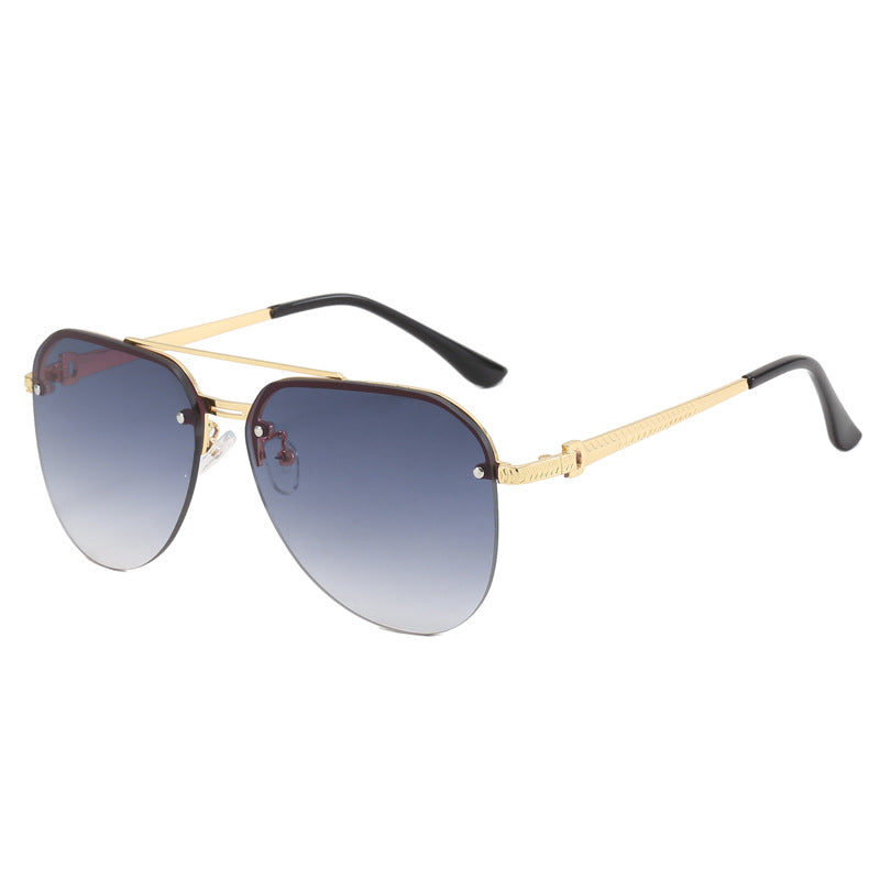 Damen elegante Piloten-Sonnenbrille mit hohem UV-Schutz und stilvollem Rahmen Brehn