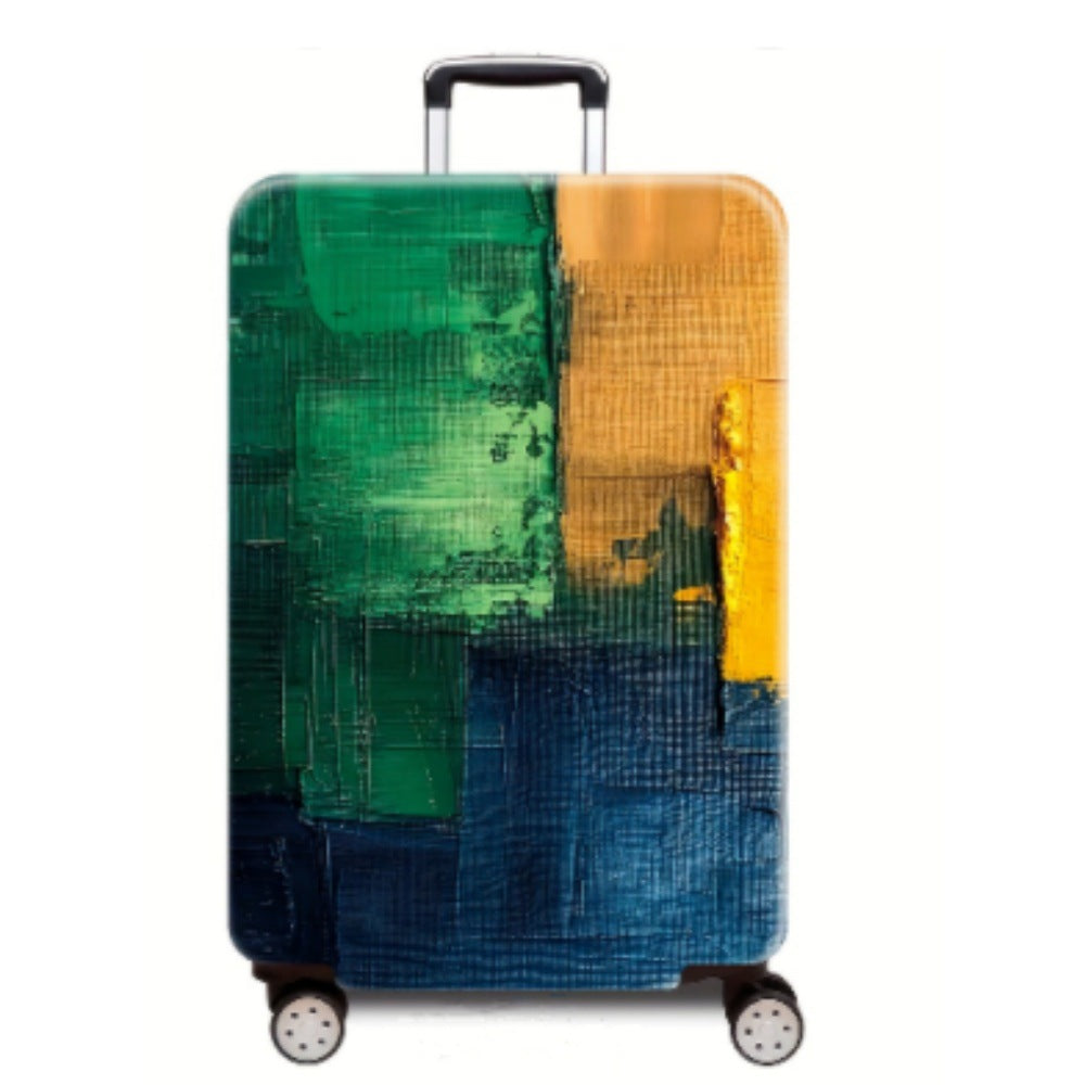 Damen Hartschalenreisekoffer mit modernem abstraktem Kunstdesign Brehn