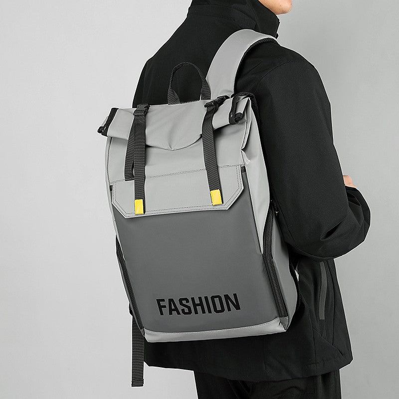 Urban Roll-Top Mode Rucksack Brehn