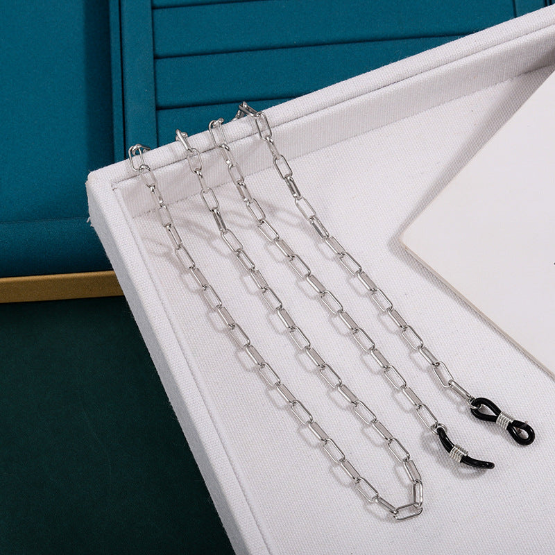 Elegante Perlen Brillenhalter Kette Brehn