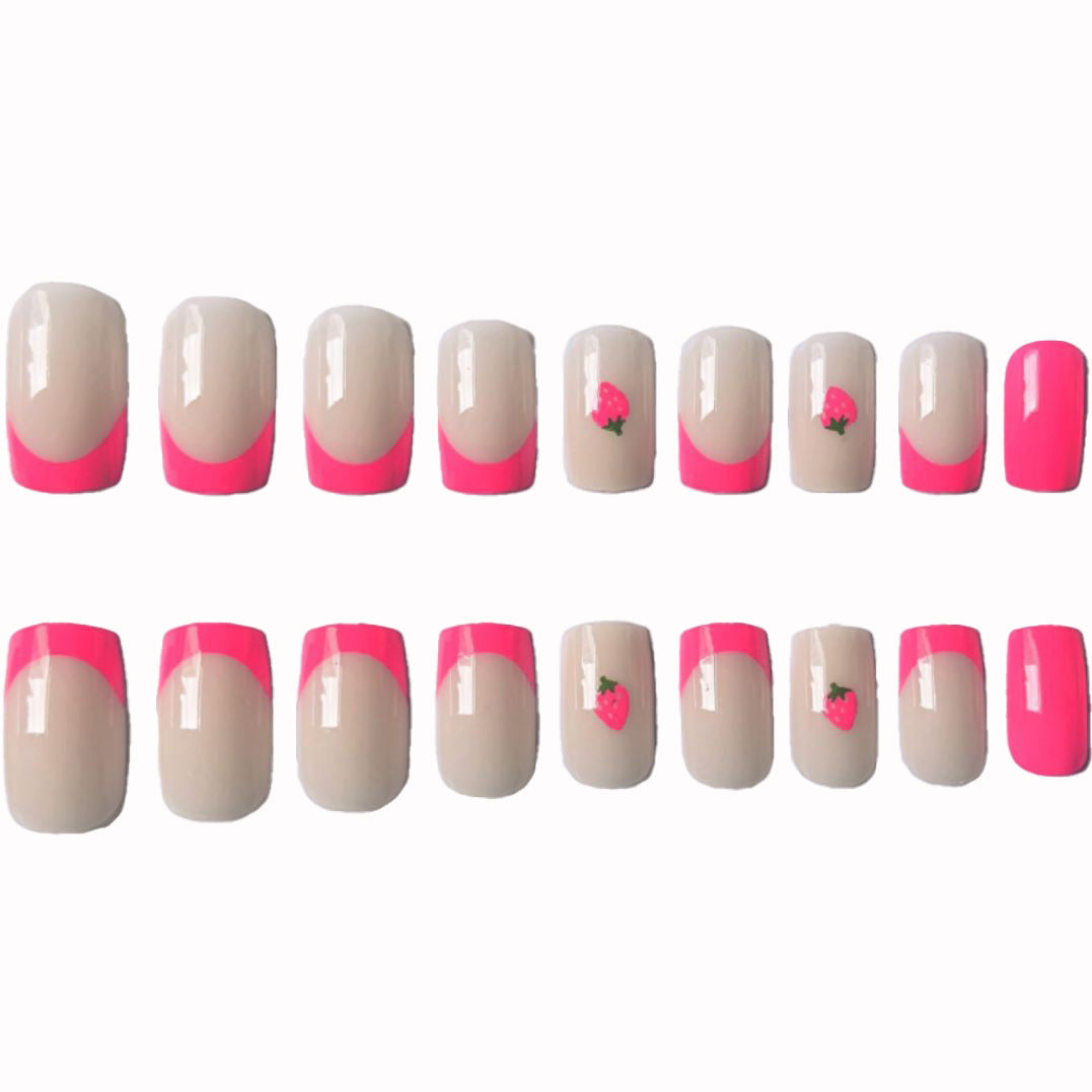 Stylische Acryl-Nagelkunst