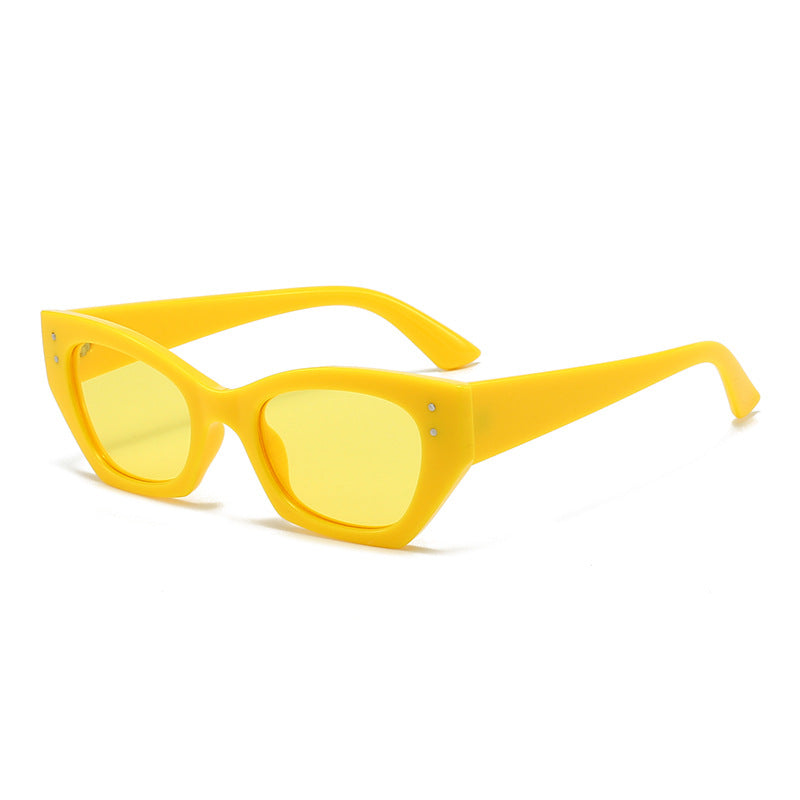Damen moderne Fashion-Sonnenbrille im innovativen Design Brehn
