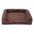 Bequemer Wildleder-Hundebett