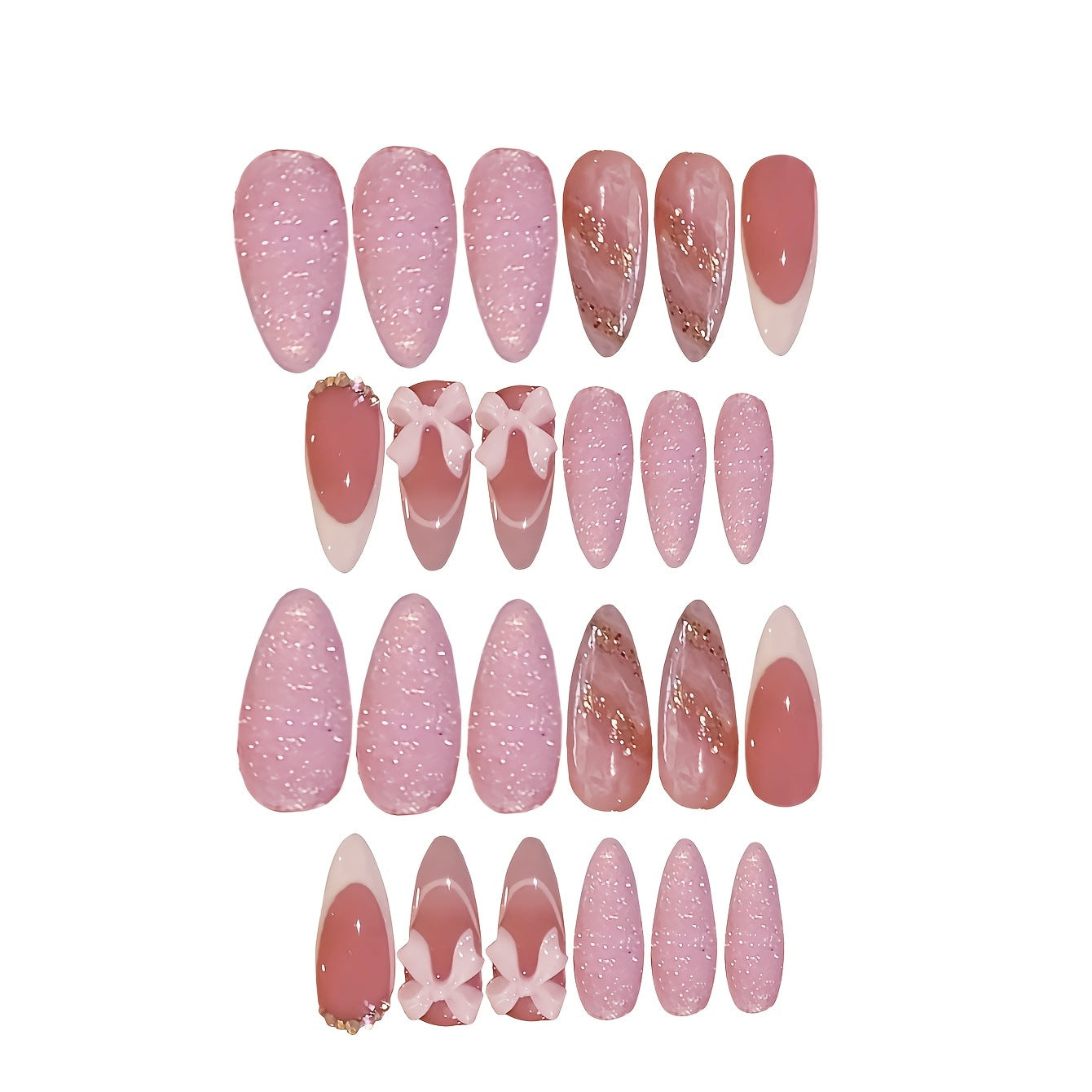 Künstlerische 3D Schmetterling Nagelverlängerungen Brehn