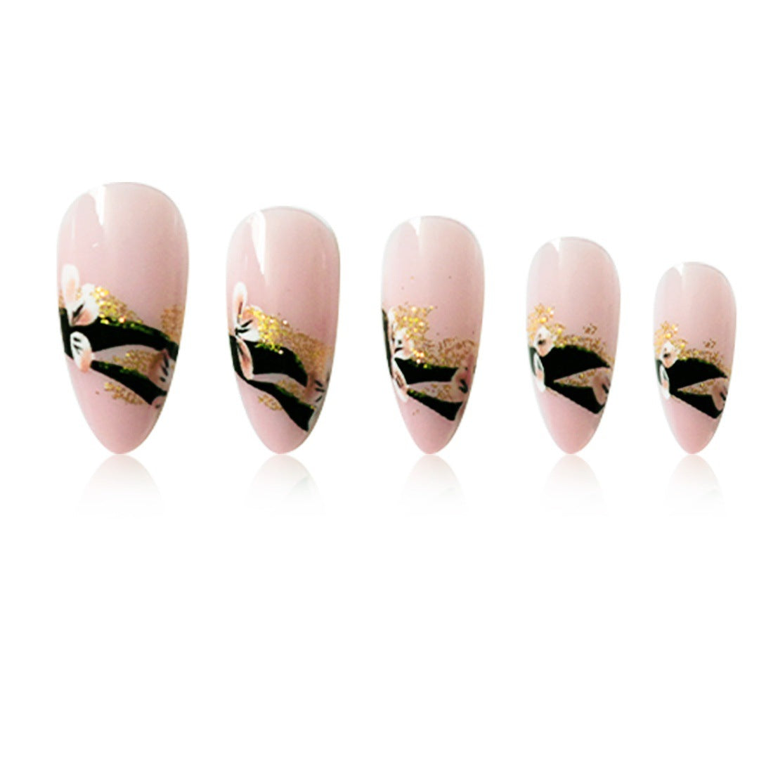 Elegante Blumen-Nagelkunstverlängerungen Brehn 1787913882