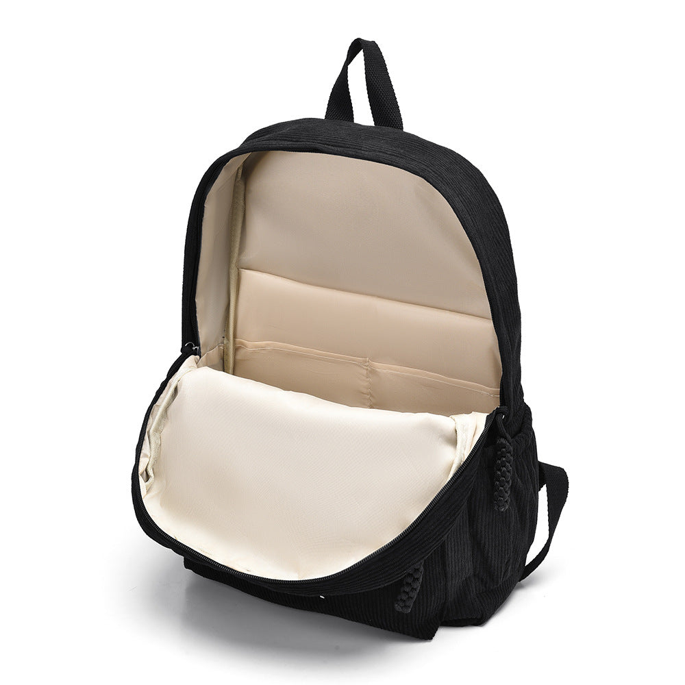 Lässiger Corduroy Rucksack Brehn