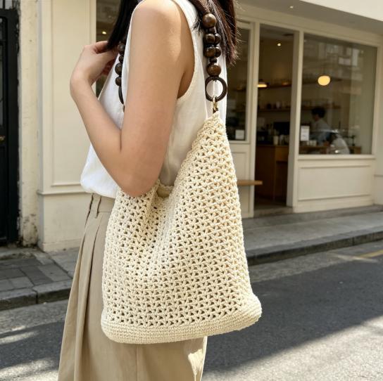 Trendige Makramee Tote Bag Brehn