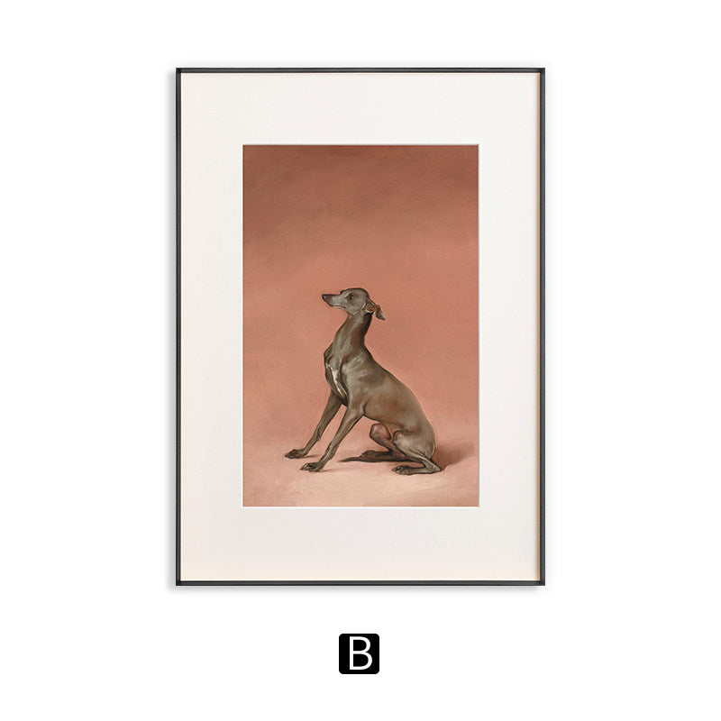 Künstlerisches Hundefoto