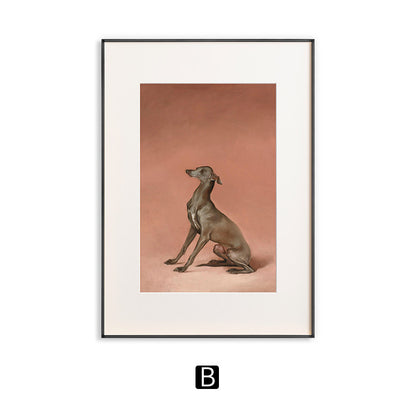 Künstlerisches Hundefoto